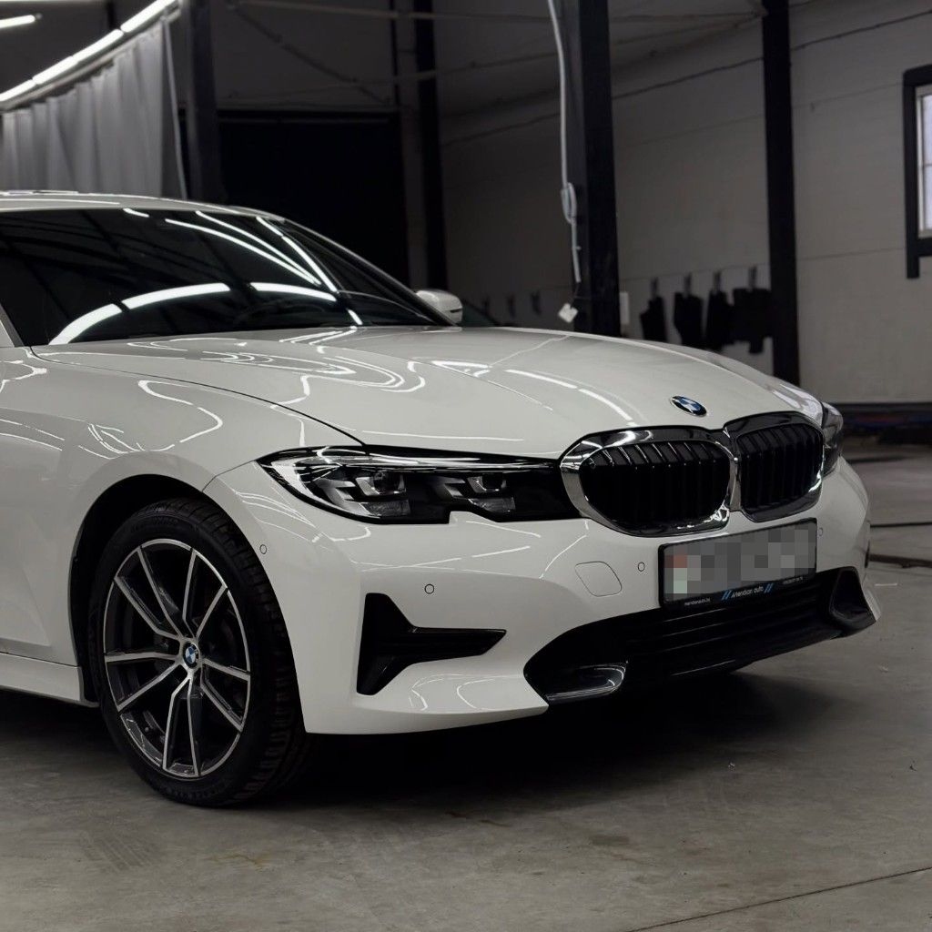 BMW 3 Series после детейлинга Olympic