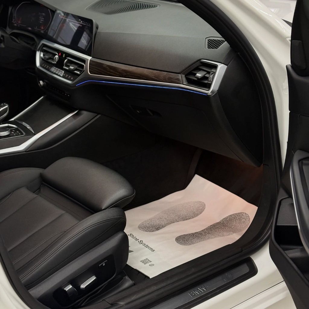 BMW 3 Series после детейлинга Olympic